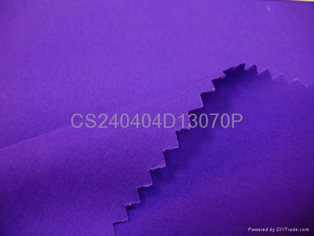Purple Dyed Cotton Poplin Spandex Fabrics 40S40S13070 3