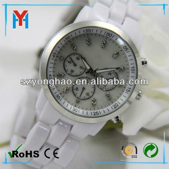 Brand silicone vogue watches fashionable diamond watches