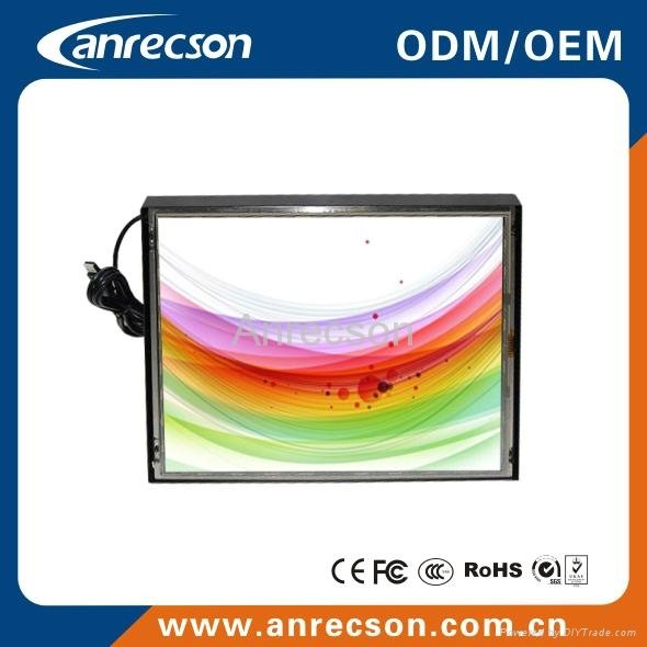 15 inch High Brightness Open Frame Monitor with IR Touch
