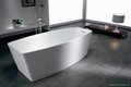 Solid surface artificial stone bathtub BS-S04 1