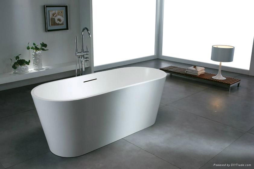  Solid surface artificial stone bathtub BS-S07
