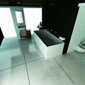 Solid surface artificial stone bathtub