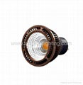 copper color led 7w cob spotlight 4