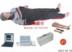 Advanced automatic computer simulation of human CPR