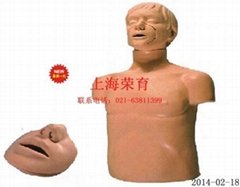 CPR training manikin bust