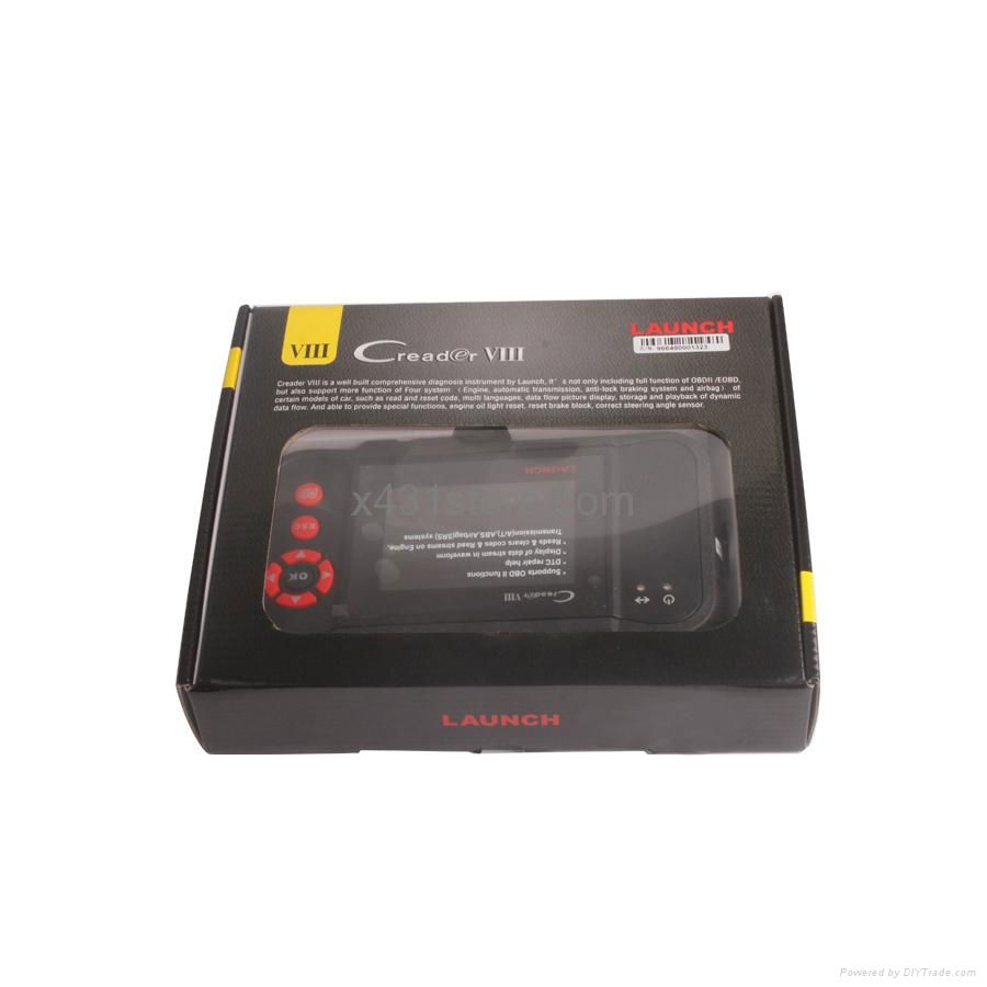 Launch X431 Creader VIII  (CRP129) 4 Systems Comprehensive OBDII Code Reader 5