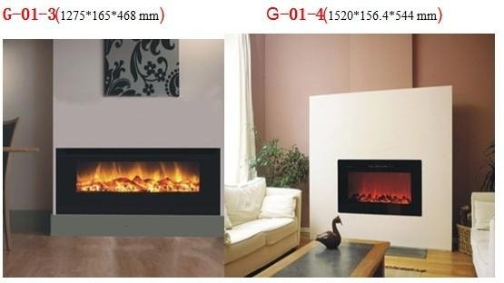 China cheap and good quality wall mounted electric fireplace 3