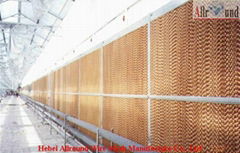 Poultry farm air cooling system