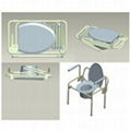 KD style folding commode（iron）