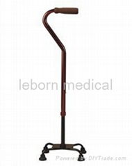 Bronze quad cane(aluminium)