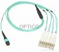 MPO fiber optical patch cord