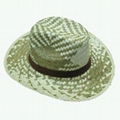 Palm leaf hat 1