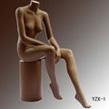 Fashion fiberglass female headless