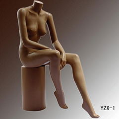 Fashion fiberglass female headless mannequin 