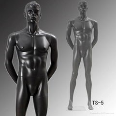 New fashion clothing display stronger black man mannequin