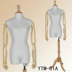 Tailoring dressmaker adjustable flexible female dummy mannequin