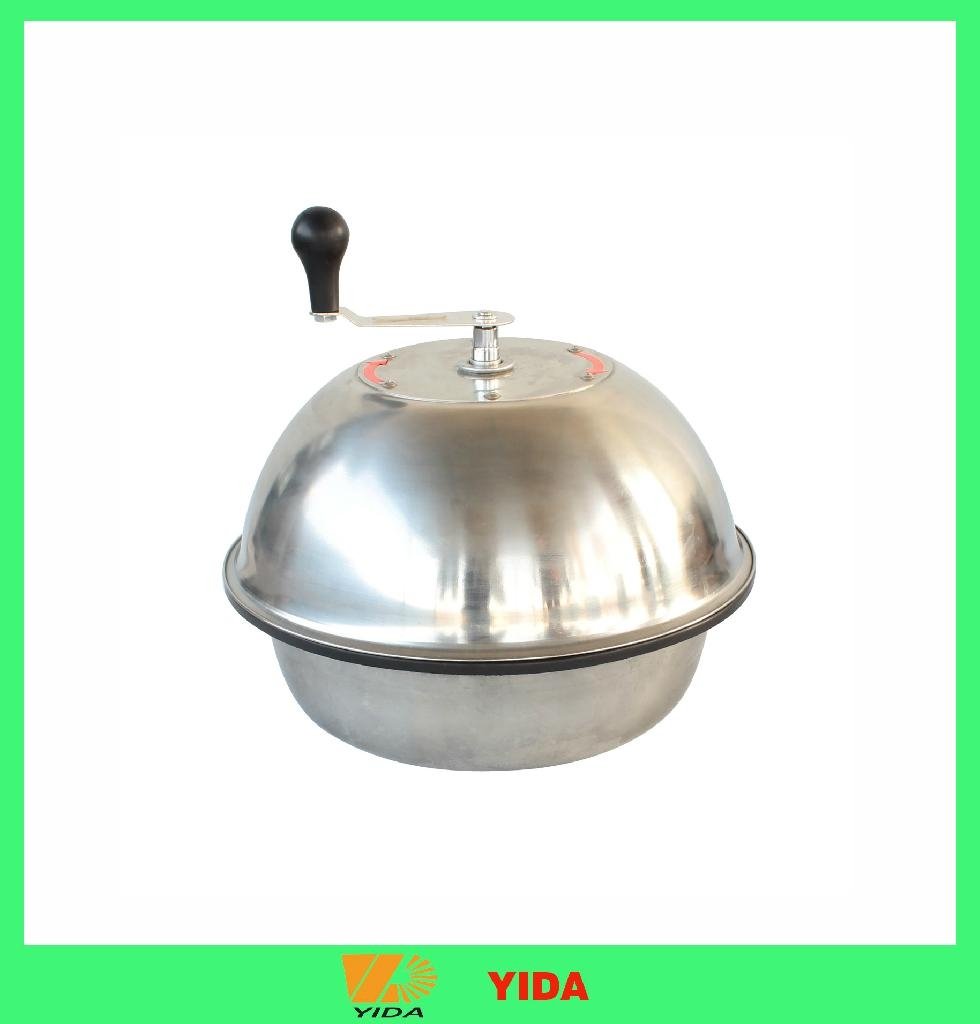 16 inch Bowl Hand Driven Stainless Steel  leaf Trimmer
