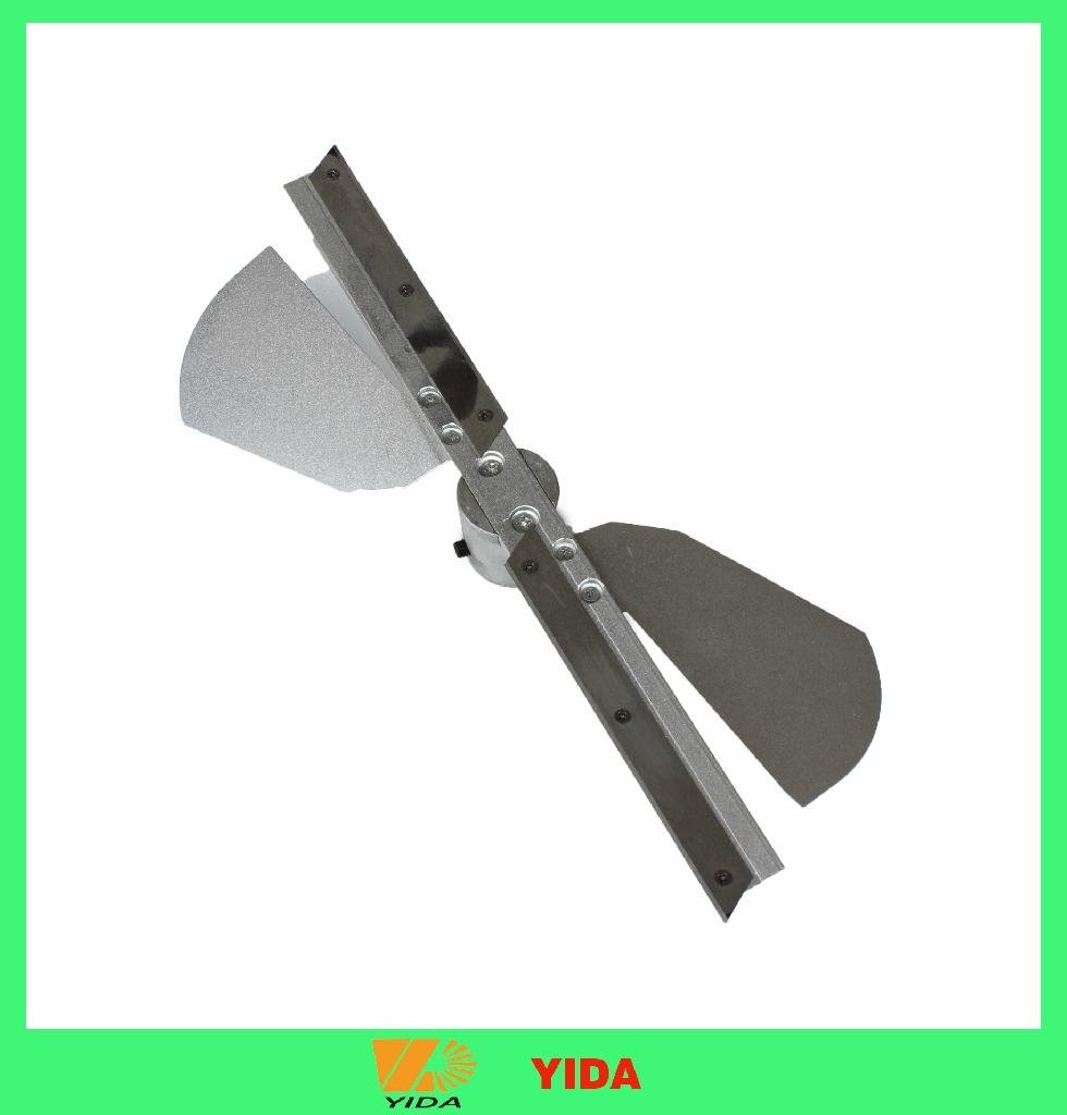 16 inch clear Flat-top hand drive leaf trimmer 4