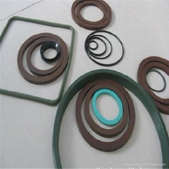 Fluorine rubber gasket