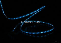 EL Visible light charge cable