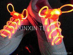 LED flashing shoelace