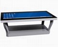 High Touch Screen Resolution LCD Advertising Interactive Table IR  3