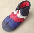 Patched polyester fabric with filling indoor boots slipper for women 36-41 2