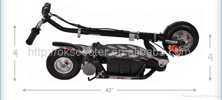 2014 new hot 300w kids' mini electric scooter 4