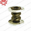 Factory Supply Double-Sphere Flanged Rubber Expansion Joints