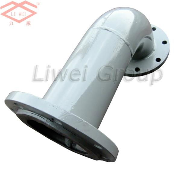 Rubber Lined Elbow Pipe