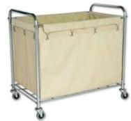 stainless steel  Linen Cart