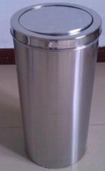 stainless steel  waste bin