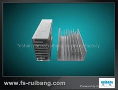 machining electronic aluminum heat sink