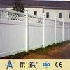 Zhejiang AFOL plastic fences(privacy security fencing design) pvc garden tempora