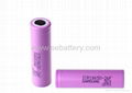 Samsung lithium ion battery cell 18650 2600mAH 