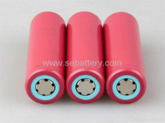 Sanyo 18650 Round Li-ion Battery 3.7V