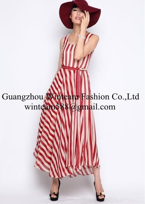 2014Summer plus size long chiffon maxi dress for girl from top dress designer