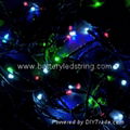 17m 100LED Multicolour Solar powered LED Fairy Light