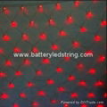 2mx2m 210led outdoor red LED Net Lights for outdoor tree decoration 2