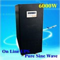 Inverter with Charger Pure Sine Wave 6000W UPS DC 192V AC 230V LCD display   1