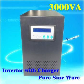 Inverter with Charger Pure Sine Wave 2000W 3000VA on Line UPS