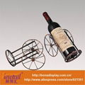 Special metal wine display stand