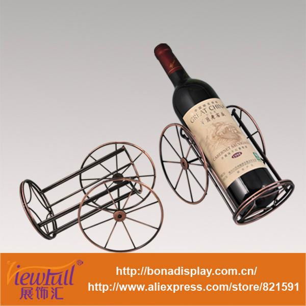 Special metal wine display stand BN-C0005