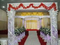 2014 Popular and Hot crystal wedding mandap/pagoda  1