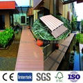 outside walkway wood plastic composite decking floor 1