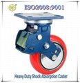 Mingze 623 series medium heavy duty shock absorption caster 2