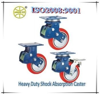 Mingze 623 series medium heavy duty shock absorption caster 4