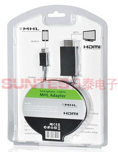 MHL Mirco USB 11P M TO HDMI AM ADAPTER 2