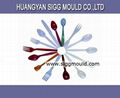 plastic spoon fork knife mould ,dinner ware mould  2