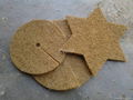 Handmade coir disk